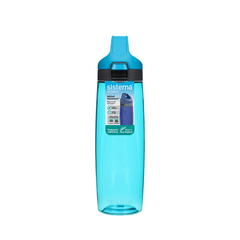 Бутылка для воды с кнопкой Sistema 