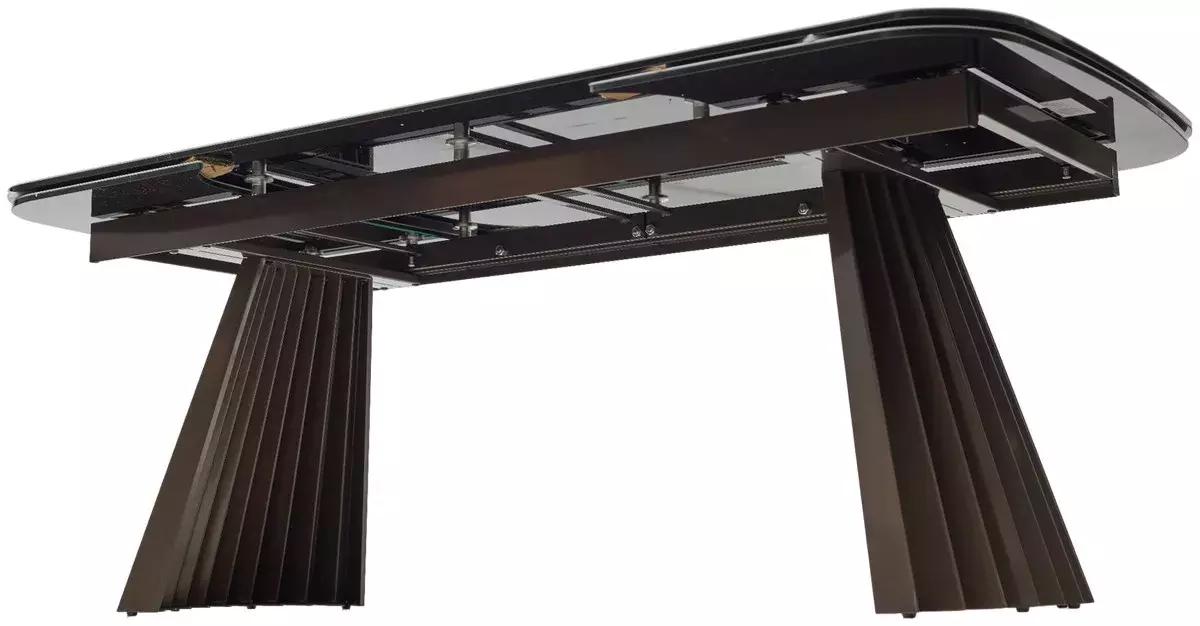 Стол ASTRID 200 TL-102 Бежевый мрамор, испанская керамика / Шоколадное золото каркас, DISAUR