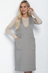 Сарафан Каролинн (серый) П11212 LT Collection