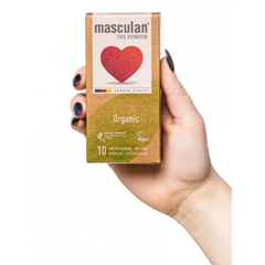 Презервативы MASCULAN ORGANIC № 10 (веганские и CO2-нейтральные) 10 шт.