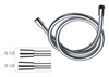 Remer 332CN2G150BR Шланг для душа ПВХ 150 см Remer 332CN2G150BR, бронза масляная