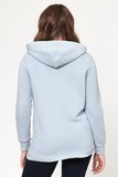 Утепленное худи для беременных и кормящих 12207 голубой
