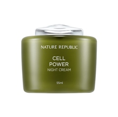 NATURE REPUBLIC Ночной крем для ухода за зрелой кожей лица Cell Power Night Cream, 55 мл