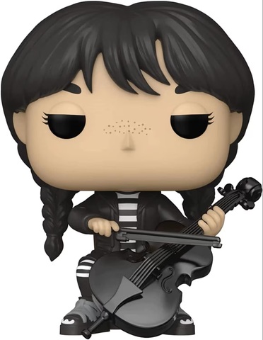 Funko POP! Wednesday: Wednesday with Cello (Exc) (1310)