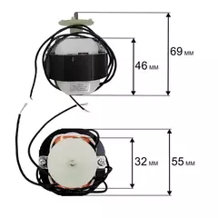 Двигатель эл. QUATTRO ELEMENTI QE-2000/3000/5000 ETS (796-689-017)