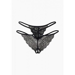 Пленительные трусики с доступом и высокой талией (Easy to love) (S/M (42-44))