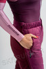 Элитный лыжный комплект жилет + шорты женский Noname Ski Vest-Shorts Red/Dk Rasberry