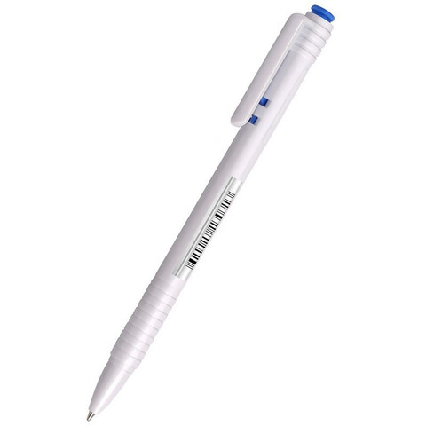 Ручка шариковая одноразовая автоматическая синяя (толщина линии 0.7 мм)