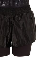 Женские теннисные шорты EA7 Woman Woven Shorts - black