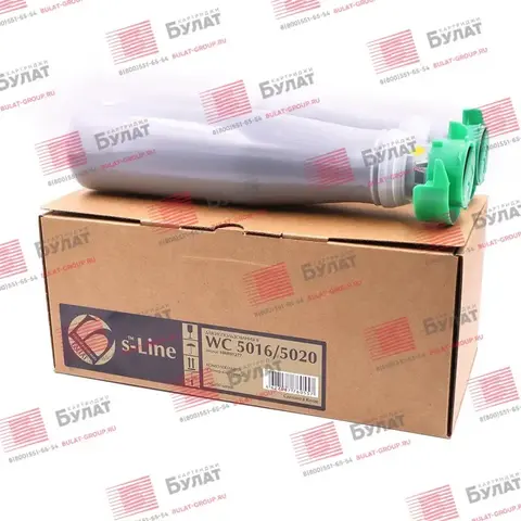 Тонер-картридж БУЛАТ s-Line 106R01277 для Xerox WC 5016, WC 5020 (Чёрный, 6300 стр.)