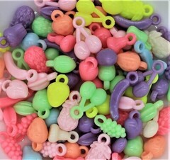 Бусины пришивные, р. 5-12 мм, 50 гр