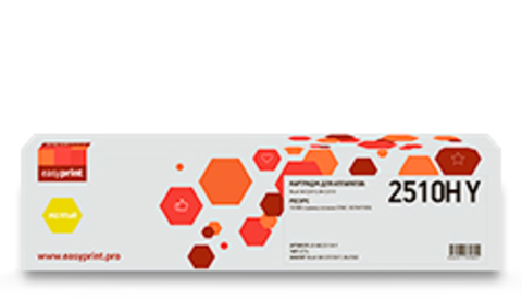 Тонер-картридж EasyPrint LR-IMC2510H Y для Ricoh IM C2010/C2510 (18000стр.) желтый, с чипом, 842562