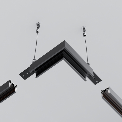 Комплектующие для трековой системы Maytoni Accessories for tracks exility TRAM034CL-41B
