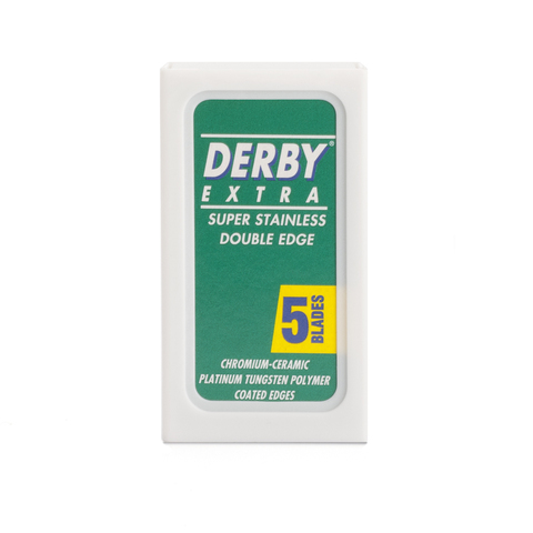 Derby Extra Double Edge Razor Blade - Сменные лезвия для бритья 5 шт