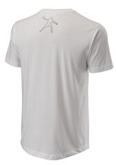 Теннисная футболка Wilson Bela Signature Tech Tee M - white