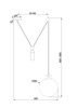 Подвесной светильник Freya Impulse FR5221PL-01BS