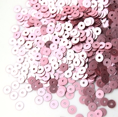 Пайетки плоские 4 мм. Rosa (306W)