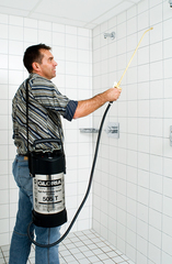 Распылитель Gloria 505T Profiline, высококачественная нержавеющая сталь, масло-бензостойкий, с манометром, объем 5 л