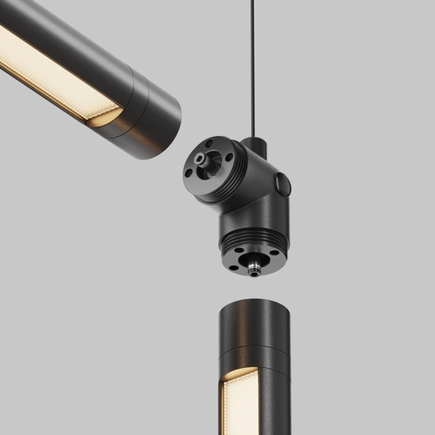 Угловой коннектор для системы без ввода питания Maytoni SHELF CA014CL-B