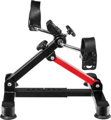 Мини велотренажер Bradex SF 0830, с регулируемой высотой, черно-красный