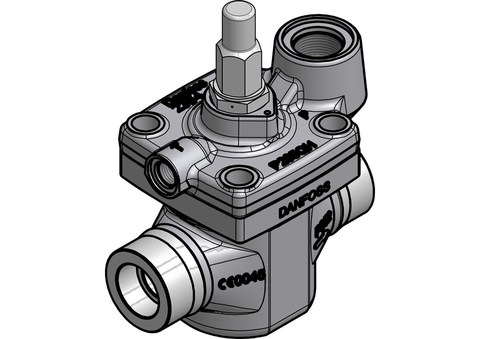 Пилотный клапан ICS1 25-5 Danfoss 027H2140 сварное соединение