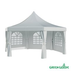 Садовый тент шатер Green Glade 1053 (6 граней)  (Комплект из 2-х коробок)