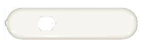 Передняя накладка для ножей Victorinox SwissLite 58 мм. (C.6207.1) белая