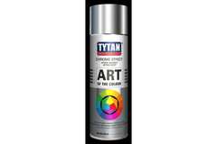 Краска универсальная аэрозольная акриловая Tytan Professional Art of the colour глянцевая хром 400 мл
