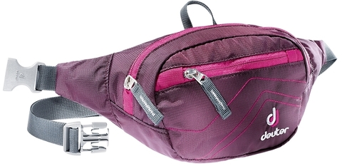 Картинка сумка поясная Deuter Belt I aubergine-magenta - 1