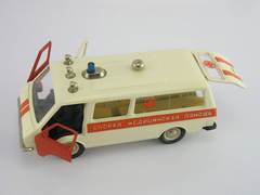 RAF-22031 Ambulance wrong number A26 (A27) 1983 USSR Radon Tantal Agat 1:43