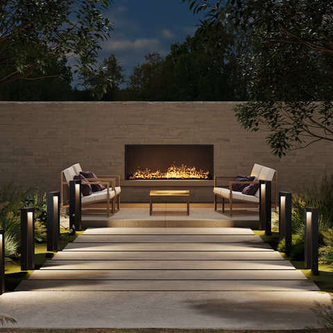 Ландшафтный светодиодный светильник Maytoni Frama O469FL-L12GF3K