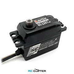 Сервопривод Savox SC1267SGP-BE (20-25 кг/см, 0.085-0.095 сек/60°, 62 г)