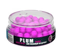 Бойлы насад. плав. Sonik Baits PLUM MICRON Fluo Pop-ups 8мм 50мл