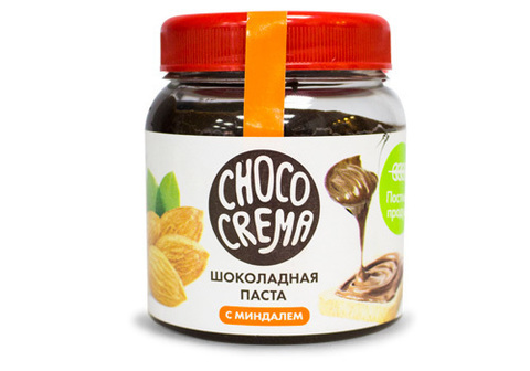 Шоколадная паста c миндалем Choco Crema, 250г