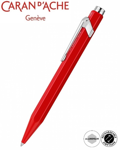 Ручка-роллер Caran d’Ache Office 849, Silky Red (846.570)