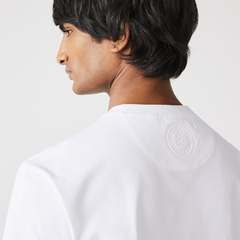 Теннисная футболка Lacoste SPORT Short Sleeve T-Shirt RG - white