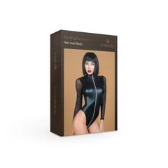 Боди с молнией до поясницы из материала wet look (My Shadow) (S/M)