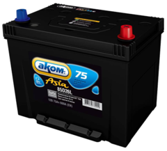 AKOM Asia 6CT- 75 аккумулятор