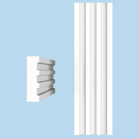 Pěnový plastový pilastr.
