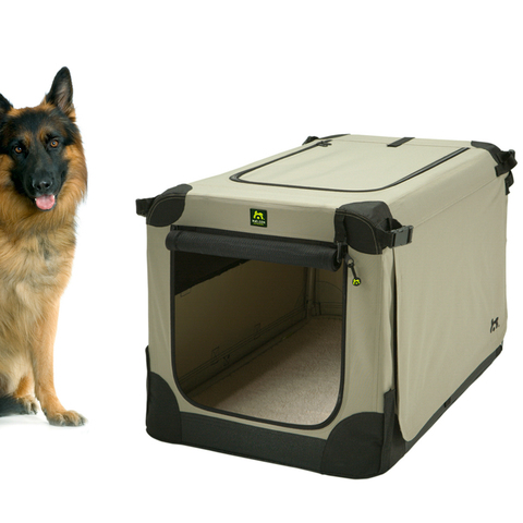 Maelson тканевая клетка кемпер Soft Kennel, серо-кремовый (XL)