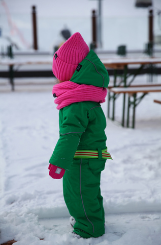 комбинезон детский зимний SASHA JUNIOR зеленый Грин