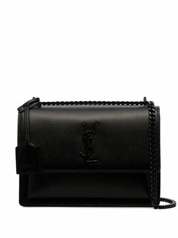 Женская сумка Saint Laurent Sunset Monogram Medium черный