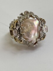 Кокетка (кольцо из серебра)