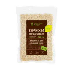 Ядро кедрового ореха / 300 г / калибр 900 / Сибирский кедр