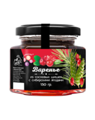 Варенье из сосновой шишки с сибирскими ягодами 150 г Сам бы ел