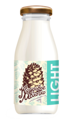 Кедровое молочко Light / 200 мл / Стеклобутылка / Сава