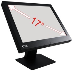 Монитор CTX PV7951T 1387 черный