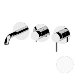 Remer Metrica MC54D2PBO Смеситель для ванны, белый матовый фото