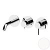 Remer Metrica MC54D2PBO Смеситель для ванны, белый матовый