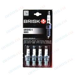 Свечи BRISK Super R 2110 8-клап. инжект. (4шт) Чехия SUPER R / 1315 / LR15YC1 /